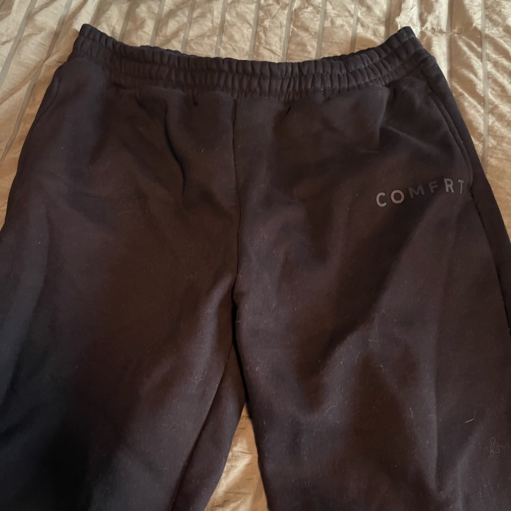 Black Comfort Sweatpants